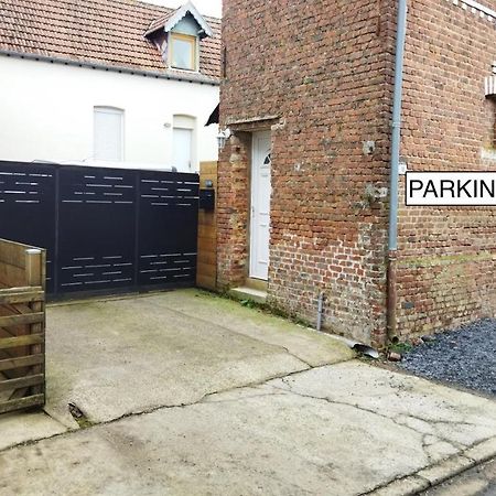 Appartement en duplex à Hébuterne, avec lave linge Exterior foto