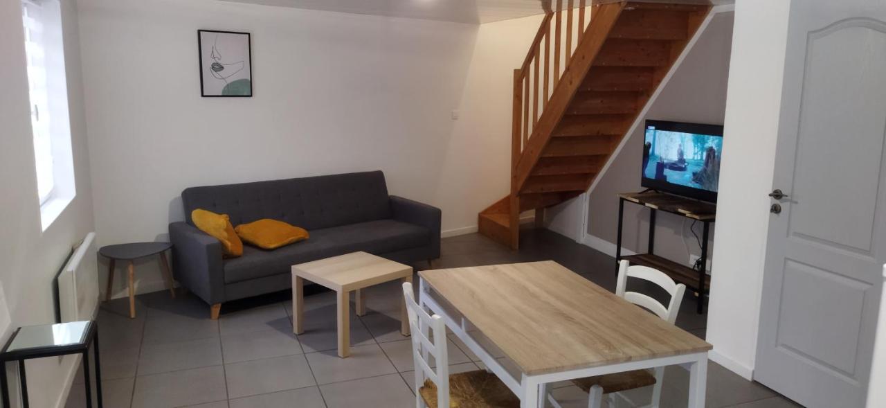 Appartement en duplex à Hébuterne, avec lave linge Exterior foto