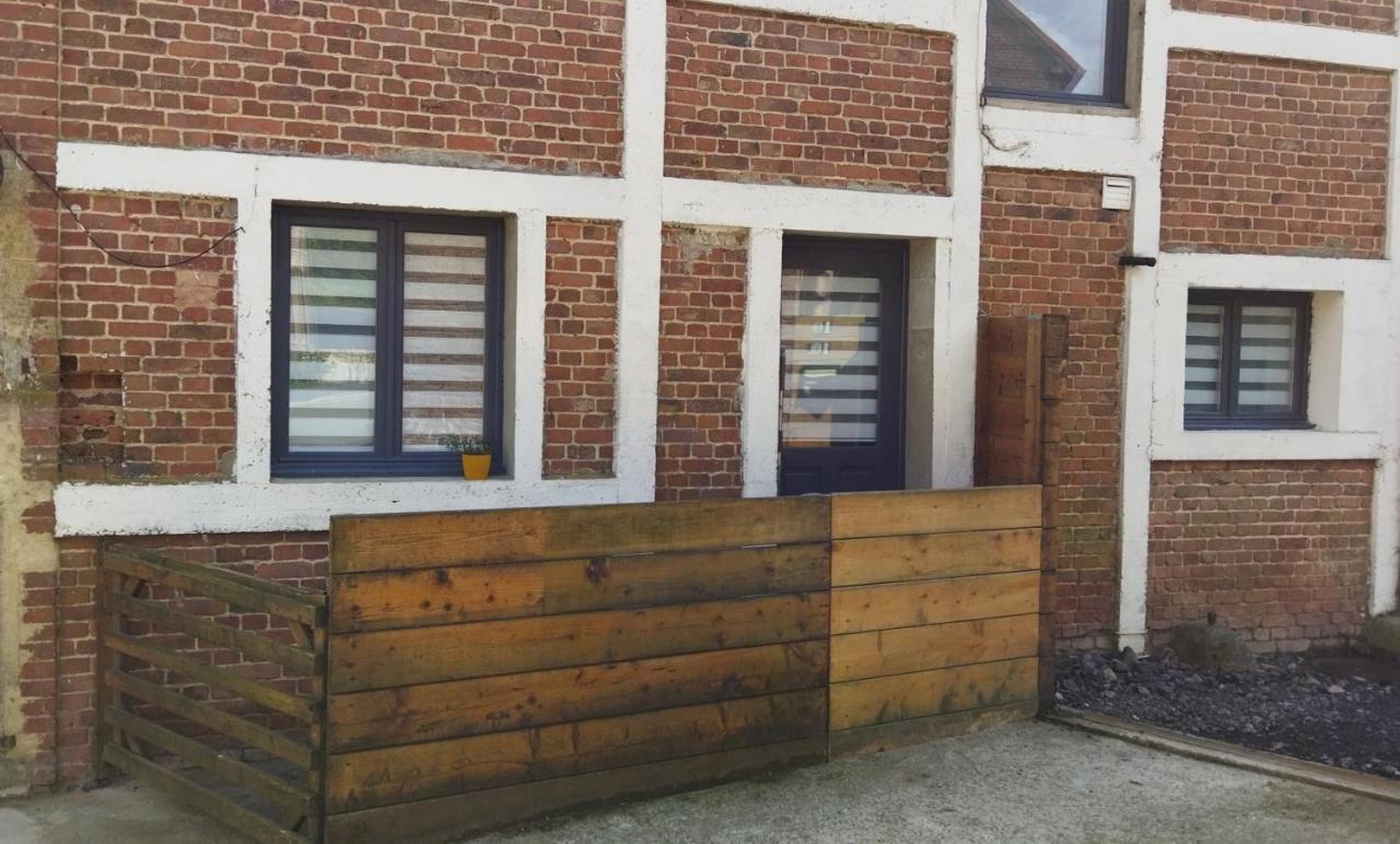 Appartement en duplex à Hébuterne, avec lave linge Exterior foto