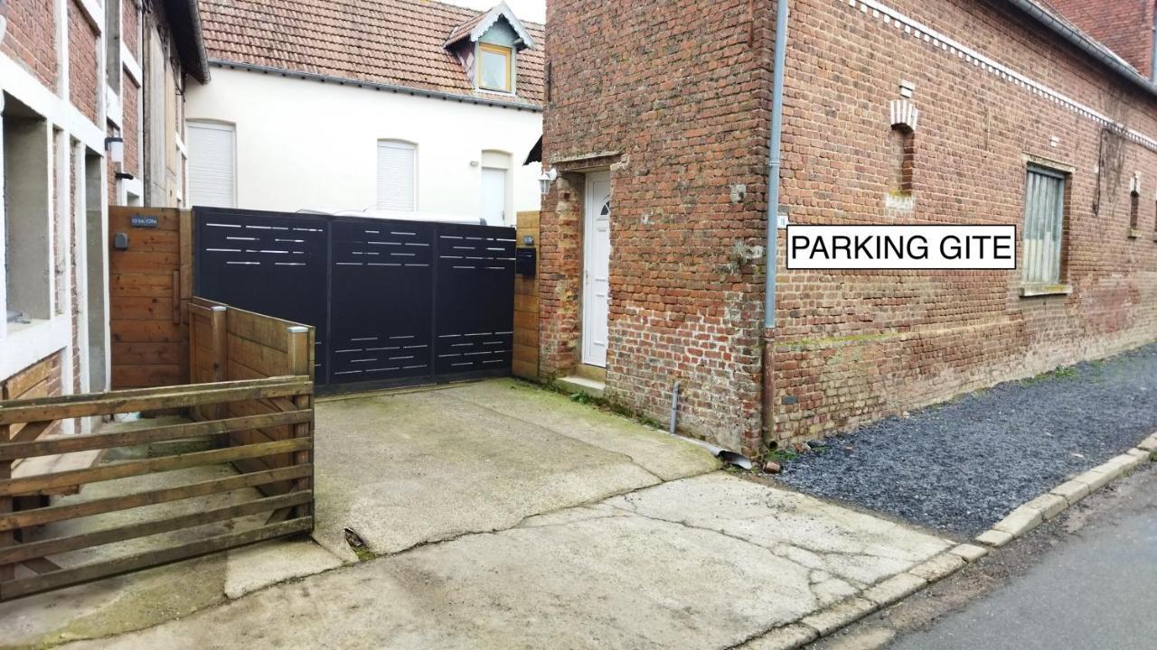 Appartement en duplex à Hébuterne, avec lave linge Exterior foto